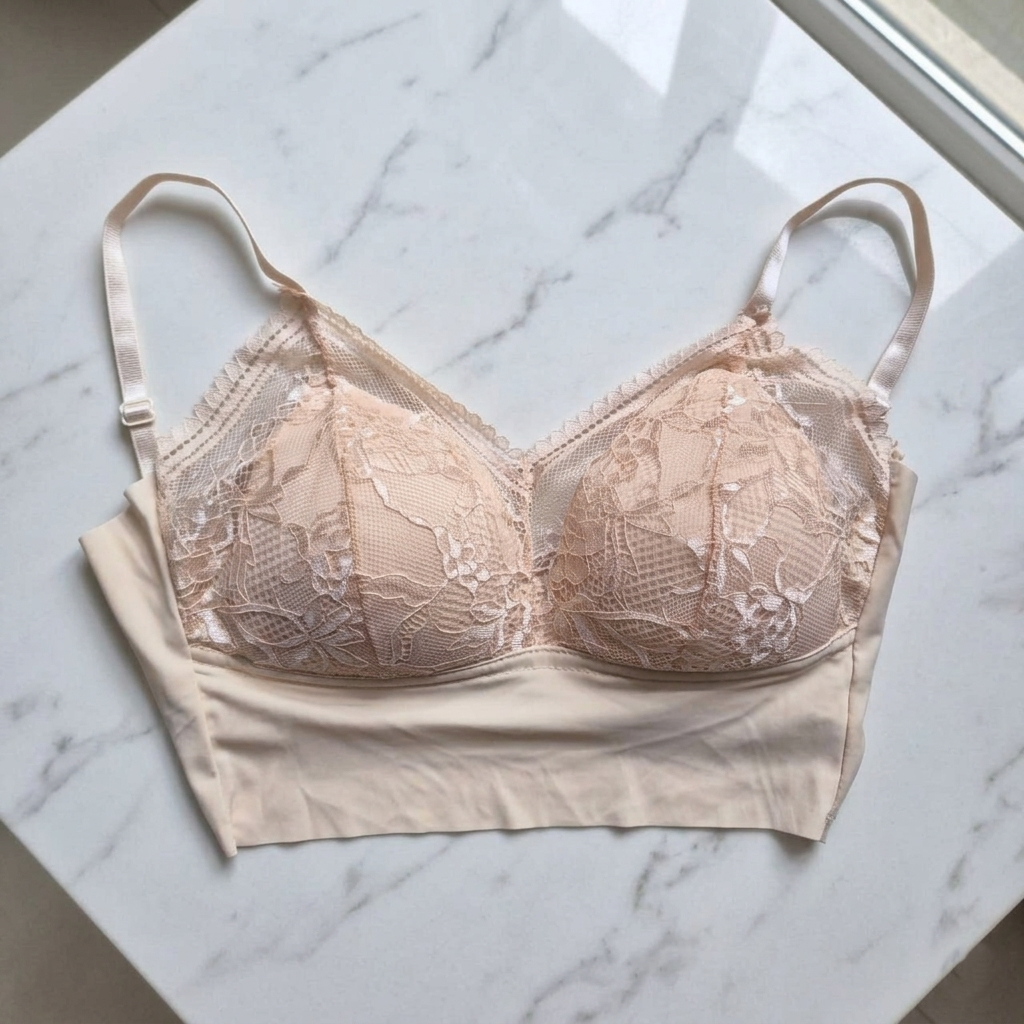 Premium Quality Floral Lace Bralette Comfort Bra Top for Women - Image 2